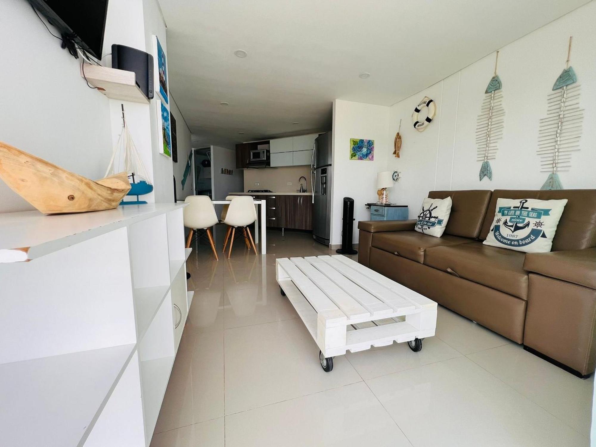 Edificio Areia En Pozos Colorados, Apto 2 Habitaciones 2 Banos Santa Marta  Exterior foto